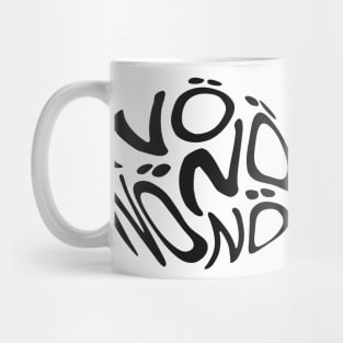 Nö Neinsager Humor Spruch Blase Nein Mug